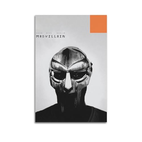 DATOZA Mf Doom Madvillainy Poster Dekorative Malerei Leinwand Wandkunst Wohnzimmer Poster Schlafzimmer Malerei,Wandkunst Bilddruck Moderne Familienzimmer Dekor 12x18inch(30x45cm) von DATOZA