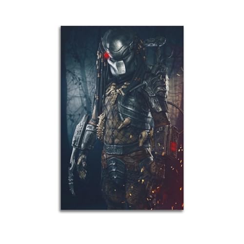 DATOZA Predator Poster Dekorative Malerei Leinwand Wandkunst Wohnzimmer Poster Schlafzimmer Malerei,Wandkunst Bilddruck Moderne Familienzimmer Dekor 24x36inch(60x90cm) von DATOZA