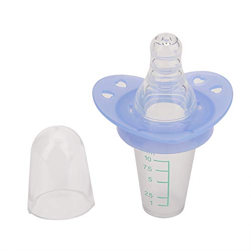 Baby Neugeborene Säuglingsmedizin Feeder, Silikon in Lebensmittelqualität, geruchsneutral, BPA frei, Baby Schnuller Feeder, Simulationstyp Silikon Nippel Design von DAUERHAFT