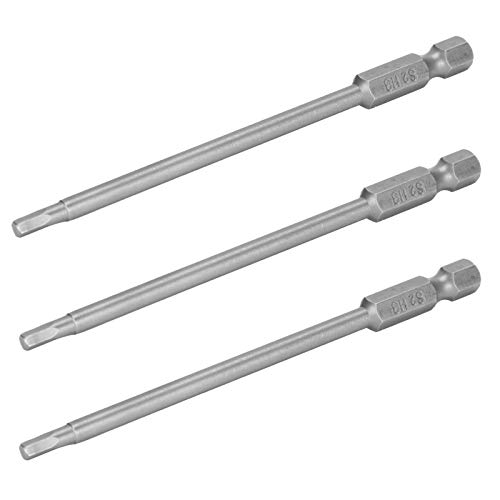 Sechskantschraubendreher Bit Elektrischer Schraubendreher Bits 10Pcs 3mm Hardware S1 / 4 100mm von DAUERHAFT