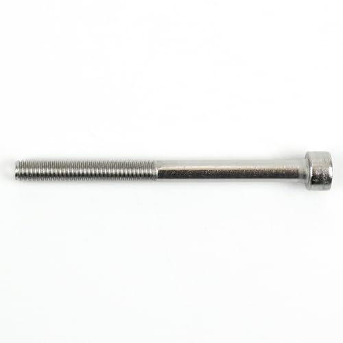 DAUMLINK® 25 Zylinderschrauben mit Innensechskant ähnlich DIN 912, Teilgewinde, Material Edelstahl V2A (25 Stück) für Deine Projekte zum Verbinden von Kunststoff-, Holz- und Metallteilen (M4x50) von DAUMLINK