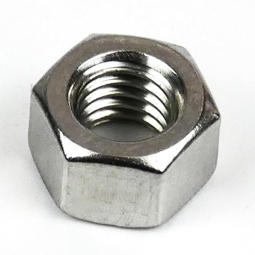 DAUMLINK® Hohe Mutter Material Edelstahl V2A (25 Stück) (UNI 5587 Ähnl. EN ISO 4033) als Dein Gegenstück für Schrauben oder Geweindebolzen (M5) von DAUMLINK