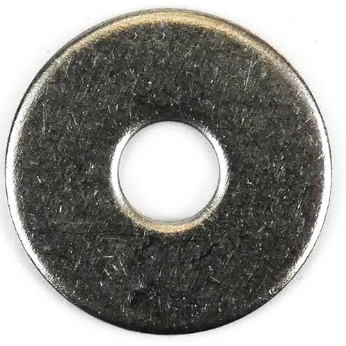 DAUMLINK® Karosseriescheibe Material Edelstahl V2A (25 Stück), große Unterlegscheibe (4.3X15X1) von DAUMLINK