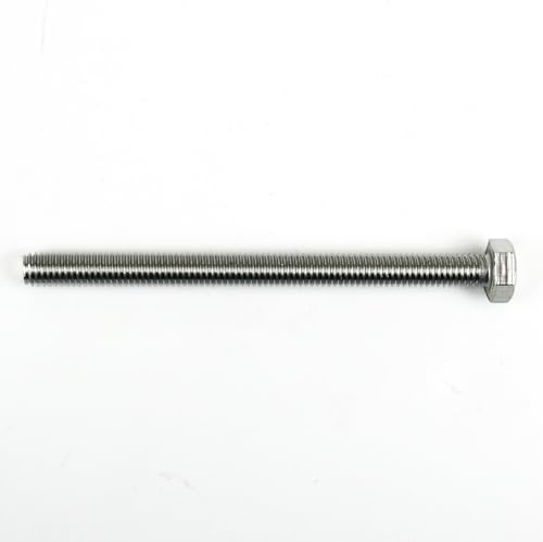 DAUMLINK® Sechskantschraube DIN 933, Material Edelstahl V2A (25 Stück) (DIN 933/ISO4017 sim. UNI 5739) eigenen sich für Deine Projekte zum Verbinden von Kunststoff-, Holz- und Metallteilen (M6X80) von DAUMLINK