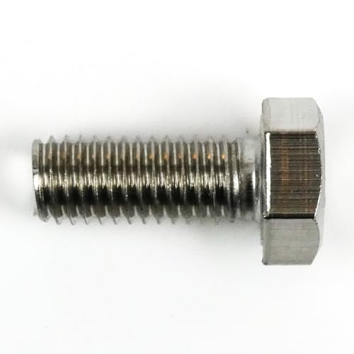 DAUMLINK® Sechskantschraube DIN 933, Material Edelstahl V2A (25 Stück) (DIN 933/ISO4017 sim. UNI 5739) eigenen sich für Deine Projekte zum Verbinden von Kunststoff-, Holz- und Metallteilen (M8X20) von DAUMLINK