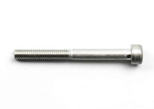 DAUMLINK® Zylinderschraube mit Innensechskant ähnlich DIN912, Teilgewinde, Material Edelstahl V2A (25 Stück) für Deine Projekte zum Verbinden von Kunststoff-, Holz- und Metallteilen (M4x40 TG) von DAUMLINK