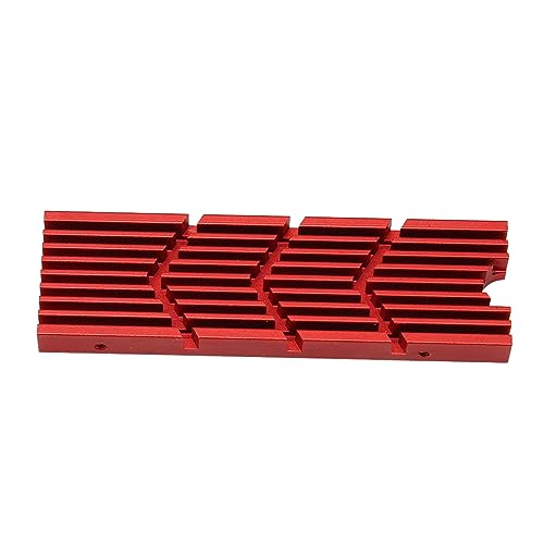 DAUZ M.2-Kühlkörper, Effizienter Aluminiumlegierung, 3 Wärmeleitpads, NVME 2280 SSD-Kühlkörper für PC von DAUZ