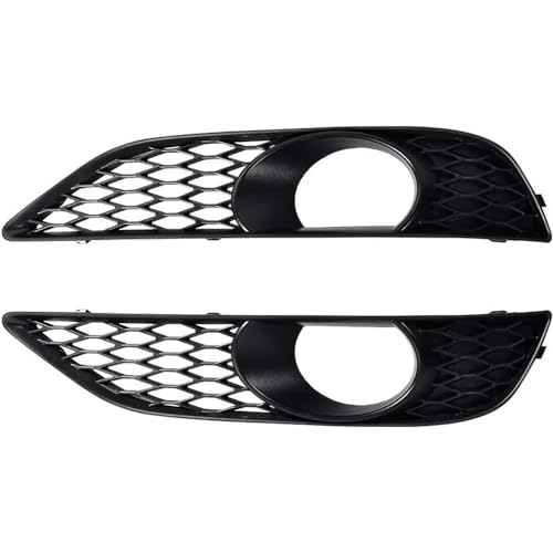 Auto-Frontgrill Auto-Nebelscheinwerfer-Abdeckung Für Audi Q7 4L Für S-Line 2011–2015 Nebelscheinwerfergitter Racing-Grill Scheinwerfer-Netz Lampenabdeckung Zubehör Frontstoßstangengrill ( Color : 1 pa von DAVBIR