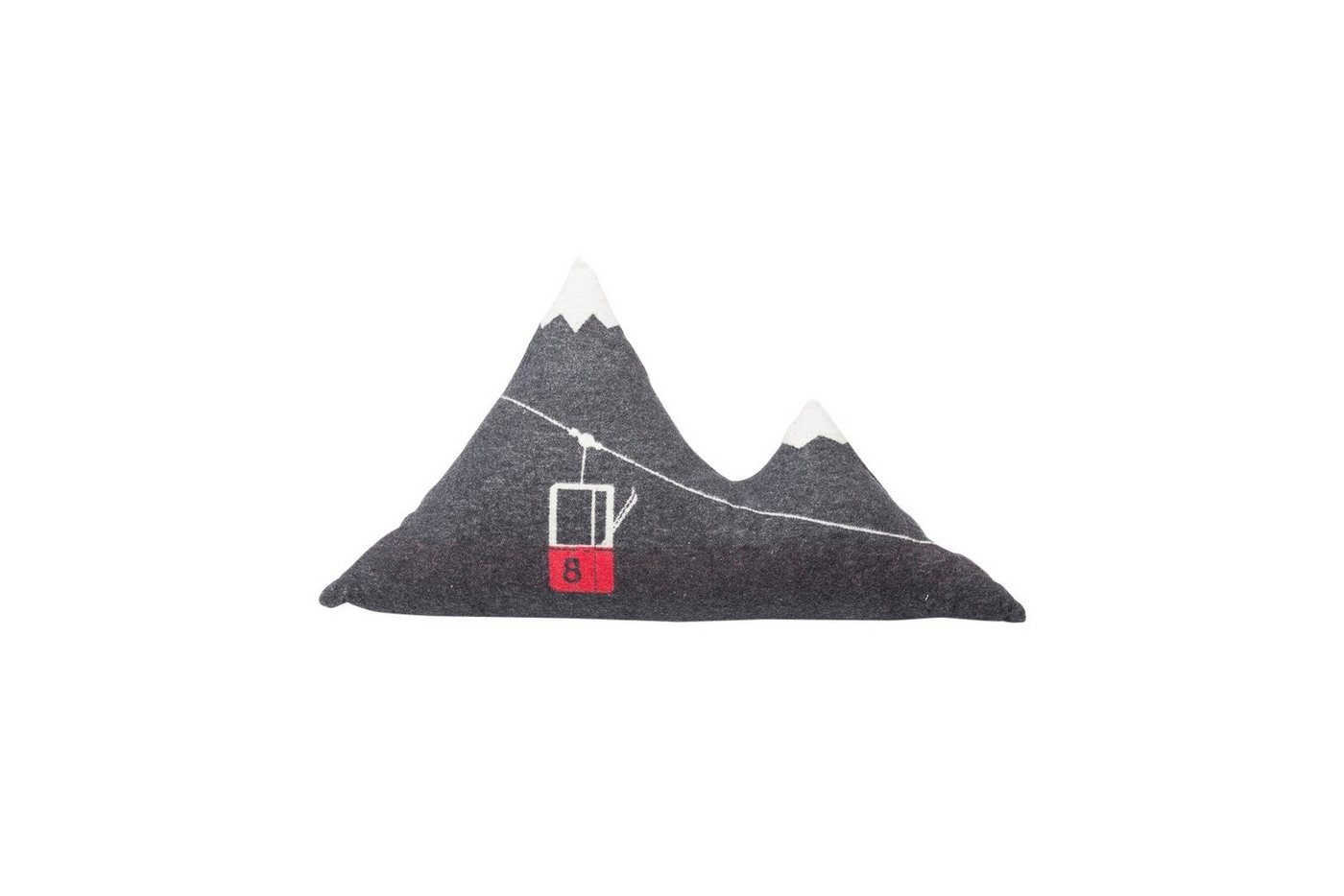 DAVID FUSSENEGGER Dekokissen gefüllt Silvretta 'Berg' 65 x 40 cm von DAVID FUSSENEGGER