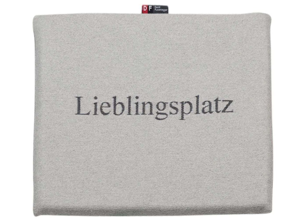 DAVID FUSSENEGGER Sitzkissen Goliath 2er Set 'Lieblingsplatz' 40 x 40 cm von DAVID FUSSENEGGER