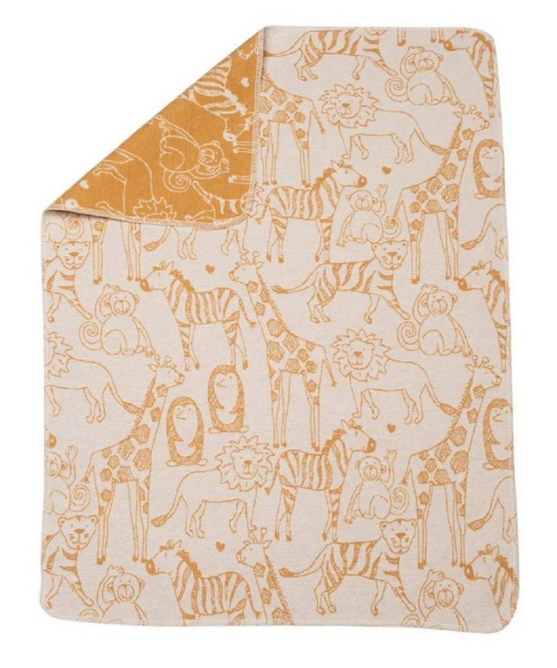 Kinderdecke Babydecke Juwel 'Safari' 70 x 90 cm, DAVID FUSSENEGGER von DAVID FUSSENEGGER