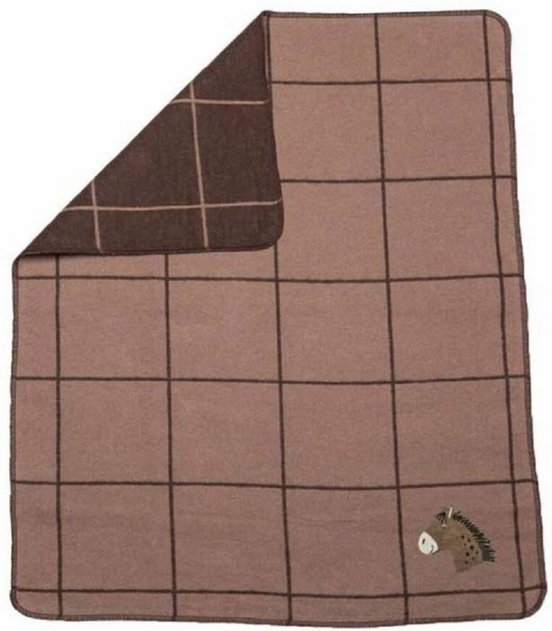 Kinderdecke Juwel mit Stick 'Karo/Pferd' 70 x 90 cm, DAVID FUSSENEGGER Kinderdecke Juwel mit Stick 'Karo/Pferd' 70 x 90 cm, DAVID FUSSENEGGER von DAVID FUSSENEGGER