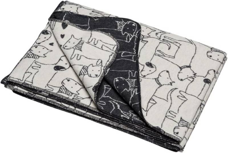 Kinderdecke Decke Hunde allover 140 x 200 cm, DAVID FUSSENEGGER von DAVID FUSSENEGGER