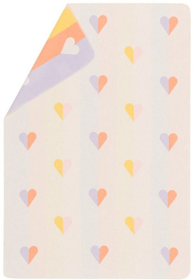 Kinderdecke Juwel 'Herzen' 100 x 140 cm Rohweiß, DAVID FUSSENEGGER Kinderdecke Juwel 'Herzen' 100 x 140 cm Rohweiß, DAVID FUSSENEGGER von DAVID FUSSENEGGER
