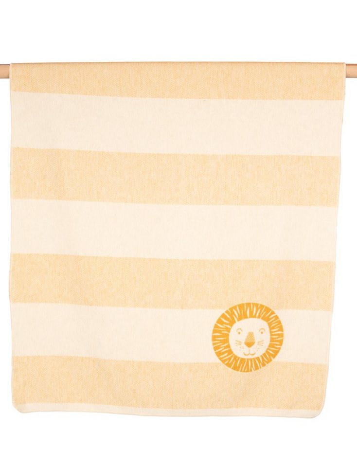 Kinderdecke Juwel 'Löwe' 100 x 140 cm, DAVID FUSSENEGGER von DAVID FUSSENEGGER