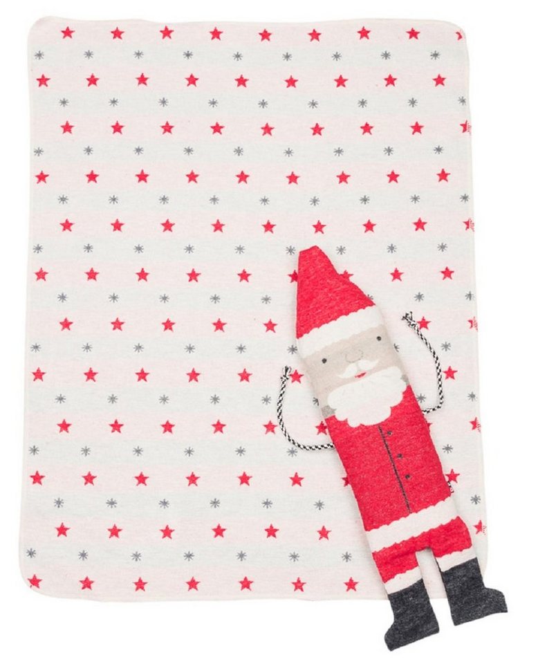 Kinderdecke Juwel in der Puppe 'Weihnachtsmann' 70 x 90 cm Rot, DAVID FUSSENEGGER Kinderdecke Juwel in der Puppe 'Weihnachtsmann' 70 x 90 cm Rot, DAVID FUSSENEGGER von DAVID FUSSENEGGER