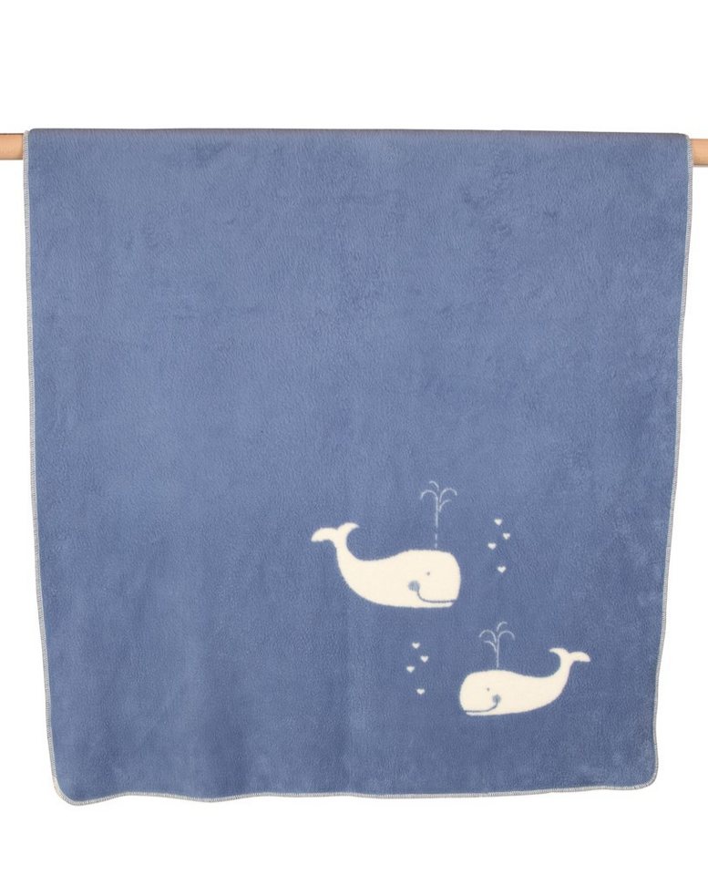 Kinderdecke Maja 'Wale' 100 x 150 cm, DAVID FUSSENEGGER von DAVID FUSSENEGGER