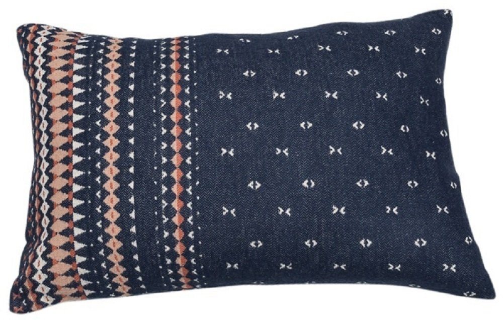 DAVID FUSSENEGGER Kissenhülle Nova 'Norweger Bordüre' 40 x 60 cm von DAVID FUSSENEGGER