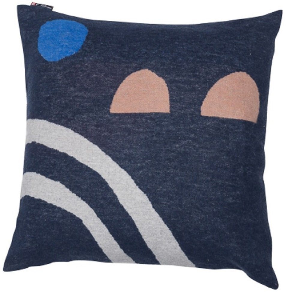 DAVID FUSSENEGGER Kissenhülle Silvretta 'Abstrakt' 50 x 50 cm von DAVID FUSSENEGGER