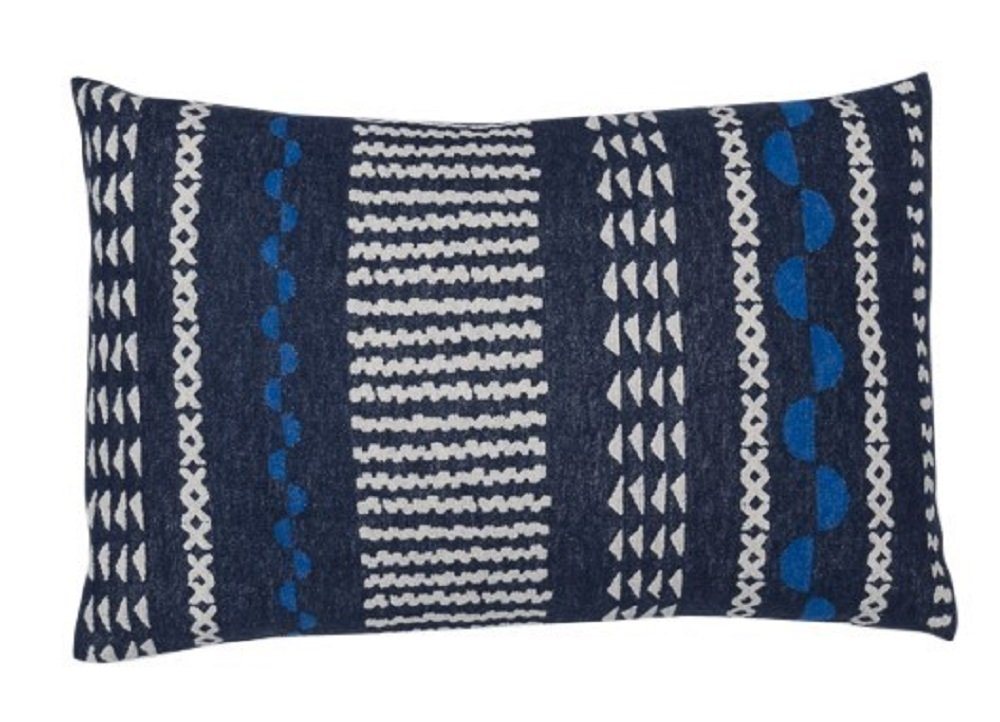 DAVID FUSSENEGGER Kissenhülle Silvretta 'Bordüre' 40 x 60 cm von DAVID FUSSENEGGER