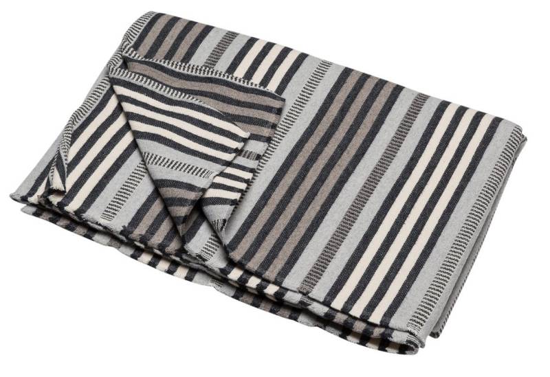 Wohndecke Bett Divan Überwurf Nova 'Streifen' 145 x 220 cm, DAVID FUSSENEGGER von DAVID FUSSENEGGER