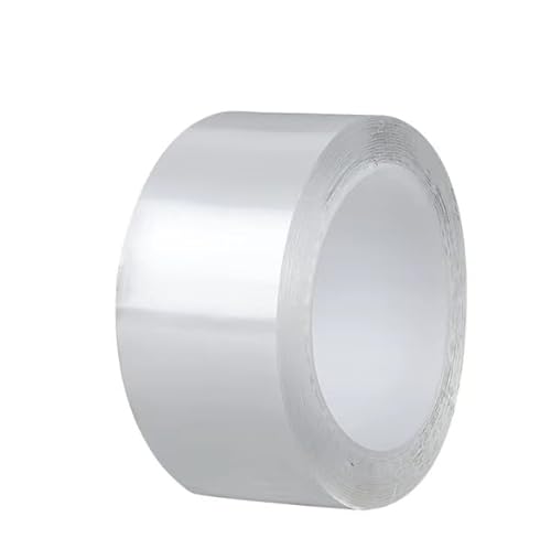 1 Stück 5 Meter 2mm dick, 20mm Breit Transparent Extra Stark Doppelseitiges Klebeband, Wiederverwendbares,,Ablösbar nicht markierend Doppelseitiges transparentes Nano tape für Teppich/Foto Wand/Küche/ 1 Stück 5 Meter 2mm dick, 20mm Breit Transparent Extra Stark Doppelseitiges Klebeband, Wiederverwendbares,,Ablösbar nicht markierend Doppelseitiges transparentes Nano tape für Teppich/Foto Wand/Küche/ von DAVIDJAMESCLARKE