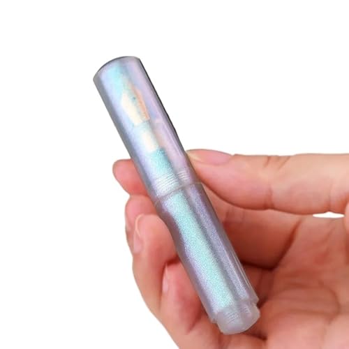 DAVNO Farbiger, durchscheinender Perlenstift für Erwachsene, Studenten, tägliches Schreiben, Üben, Mini-Reisehandtaschen-Tintenstift (Perlgrün, 0,5 mm) von DAVNO