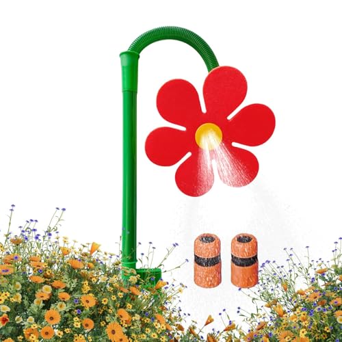 DAWCBVJQ,Rasenbewässerung Tanzende Blume Sprenger - Bewässerungssystem Spritzspielzeug Für Kinder Hunde Sommer von DAWCBVJQ