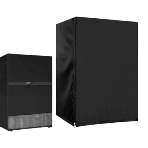 DAWCBVJQ 56x58x86cm Gefrierabdeckung Außenbereich Kühlschrank Staubabdeckung Gefrierschrank Abdeckung Outdoor Kühlschrankabdeckungen Kühlschrank Abdeckung Schutzhülle Kühlschranks Mit Reißverschluss von DAWCBVJQ