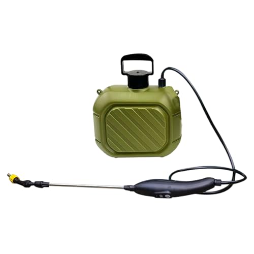 DAWCBVJQ Akkubetriebener Sprüher,Wiederaufladbares Gartensprühgerät 5L - Gartenspritze Elektrisch Für Bewässerung Garten Rasen Terrasse Gewächshaus Hof Düngersprüher von DAWCBVJQ