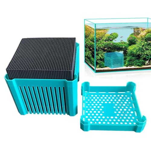 DAWCBVJQ Aquarium Würfel Filter | Fischbecken Würfelfilter | Aquarium Zubehör Mit Entkeimungs Filterhilfe Für Süß- Und Salzwasser DAWCBVJQ Aquarium Würfel Filter | Fischbecken Würfelfilter | Aquarium Zubehör Mit Entkeimungs Filterhilfe Für Süß- Und Salzwasser von DAWCBVJQ