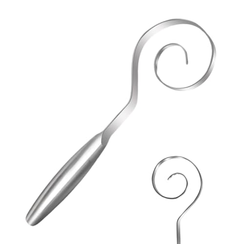 DAWCBVJQ Bread Dough Whisk - Rührbesen Aus Edelstahl Zum Backen | Teig Ei Handmixer für Sauerteig Gebäck Pizza Gehen Backen,Haushaltsküche von DAWCBVJQ
