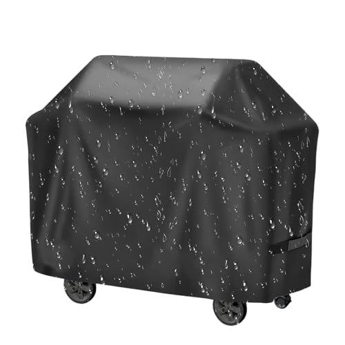 DAWCBVJQ Grillabdeckung 147x61x122cm Grill Abdeckung Gasgrill Abdeckung 420d Oxford Tuch Grill Abdeckhaube BBQ Abdeckungs Abdeckplane Grills Schutzhülle Grillzubehör Für Hinterhof Garten Terrasse von DAWCBVJQ