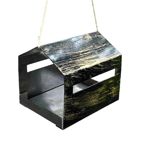 DAWCBVJQ Großer Vogelfutterautomat | Outdoor-Vogelfutterstation | Aufhängbare Garten Dekoration Für Fenster Baum Terrasse Park Teich Campingplatz Vogelfutterstelle von DAWCBVJQ