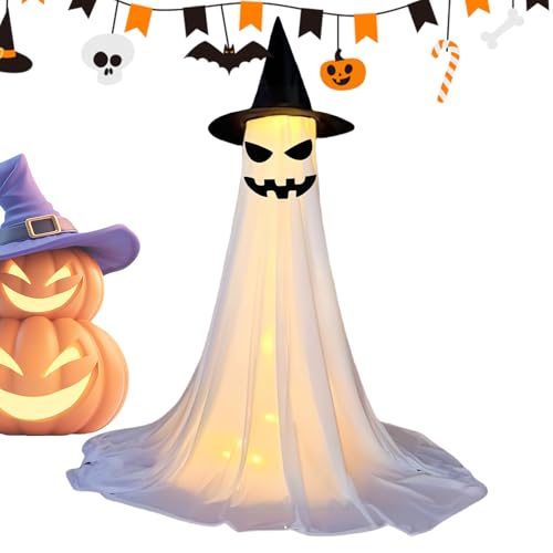 DAWCBVJQ Halloween Geister Deko,Halloween Deko Für Drinnen | Schaurige Geschenke Für Küche Zimmer Garten Fenster Badezimmer Schlafzimmer DAWCBVJQ Halloween Geister Deko,Halloween Deko Für Drinnen | Schaurige Geschenke Für Küche Zimmer Garten Fenster Badezimmer Schlafzimmer von DAWCBVJQ
