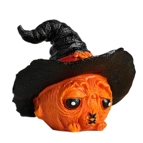 DAWCBVJQ Halloween Kürbis Statue Figur | Kunstharz Kürbis Statue Tisch Deko Mitte - Dekorative Deko Für Partys Wohnzimmer Schreibtisch DAWCBVJQ Halloween Kürbis Statue Figur | Kunstharz Kürbis Statue Tisch Deko Mitte - Dekorative Deko Für Partys Wohnzimmer Schreibtisch von DAWCBVJQ