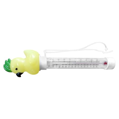 DAWCBVJQ Schwimmbad Thermometer Schwimmend | Karikatur Schwimmende Badezubehör Temperaturmesser | Wasserdicht Präzise Für Badewanne Teich Pool Spa Schwimmbecken DAWCBVJQ Schwimmbad Thermometer Schwimmend | Karikatur Schwimmende Badezubehör Temperaturmesser | Wasserdicht Präzise Für Badewanne Teich Pool Spa Schwimmbecken von DAWCBVJQ