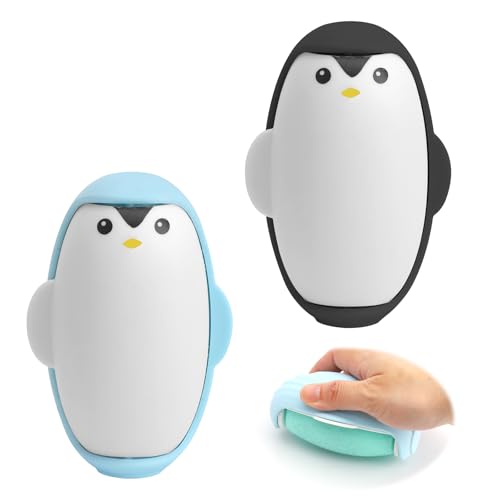 DAWRIS 2 Stück Pinguin Wiederverwendbare Fusselrolle Abwaschbare Fusselroller Flusenroller Tragbare Fusselrollen Katzenhaarentferner Sticky Lint Roller Tierhaarentferner für Tierhaare Haar Kleidung DAWRIS 2 Stück Pinguin Wiederverwendbare Fusselrolle Abwaschbare Fusselroller Flusenroller Tragbare Fusselrollen Katzenhaarentferner Sticky Lint Roller Tierhaarentferner für Tierhaare Haar Kleidung von DAWRIS