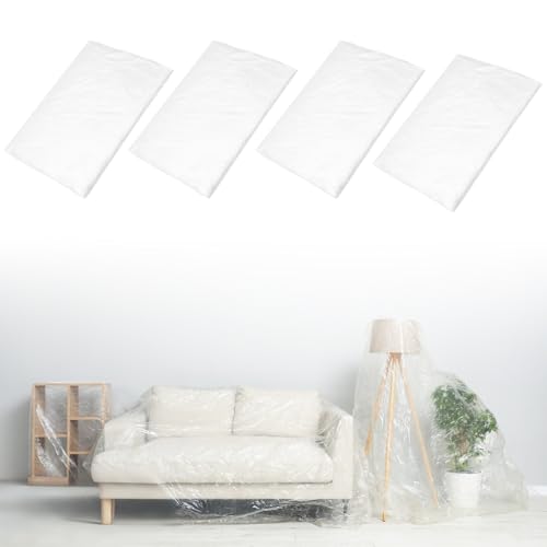 DAWRIS 4 Stück Abdeckfolie Maler extra stark Malerfolie abdeckfolie Maler Abdeckfolie Malerplane Transparente Baufolie Abdeckplane für Malerarbeiten Renovierung Gartenmöbel DAWRIS 4 Stück Abdeckfolie Maler extra stark Malerfolie abdeckfolie Maler Abdeckfolie Malerplane Transparente Baufolie Abdeckplane für Malerarbeiten Renovierung Gartenmöbel von DAWRIS