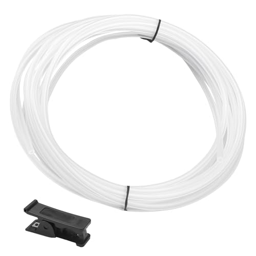 DAWRIS PTFE Schlauch 5m 2.5mm x 4mm PTFE Tube Teflonschlauch mit Bambu Lab A1 Mini/A1/P1P/P1S/X1C/AMS/P1/X1-Serie & Creality K1/K1 Max/Ender 3 V3 3D-Druckern - 1,75mm Filament von DAWRIS