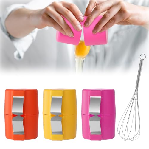 Öffner für Eierschalen, Egg Cracker Tool Eierknacker Trennwerkzeug Egg Shell Opener Eieröffner Topper Cutter Eierköpfer Schneider Schalenöffner Egg C-racker Tool Eiertrennwerkzeug von DAWRIS
