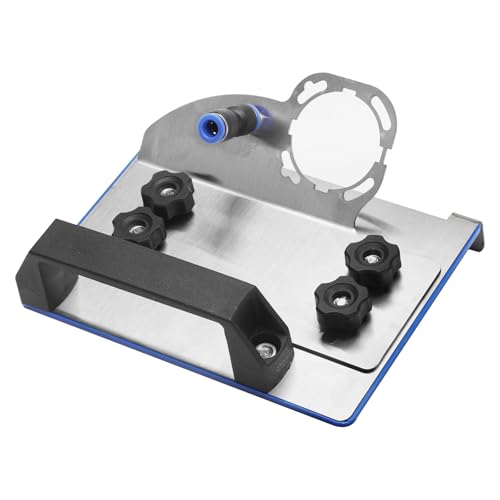 Winkelschleifer Ständer für Fliesen 45° Fasenschneiden, Trennständer Für Winkelschleifer Angle Grinder Stand Grinder Holder Schneiden Keramik Stein Fase Werkzeug Für 100-Typ Winkelschleifer von DAWRIS