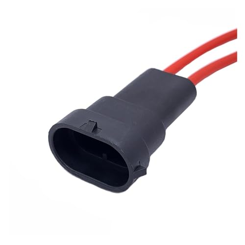 1 Satz 2-poliger 12124819 automatisch versiegelter wasserdichter Kabelverbinder, Kabelbaum-Lichtverbinder(2P Male,5 Sets) von DAWSAXZKL
