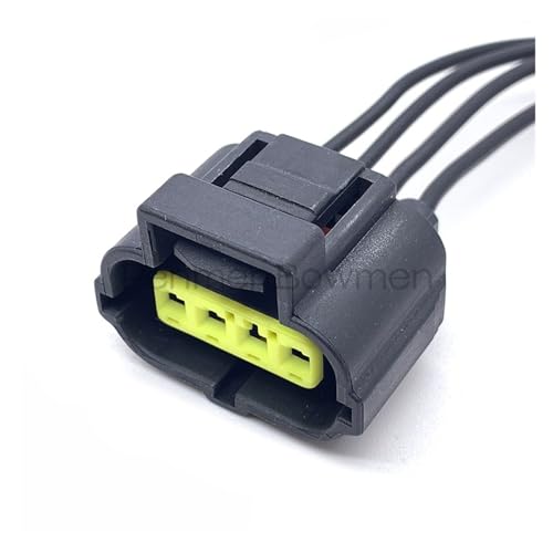 1 Satz 4-poliger Kabelbaum for den elektrischen Drosselklappensensor des Fahrzeugs, passend for 1JZ-2JZ-178399-2 184046-1(5 Pcs) von DAWSAXZKL