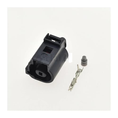 1 Set 1 Pin Automobil Öldrucksensor-Anschluss 1,5 mm weibliche Horn-Steckdose for 1J0973701 1J0973081 1J0973701A(1 x B type set) von DAWSAXZKL
