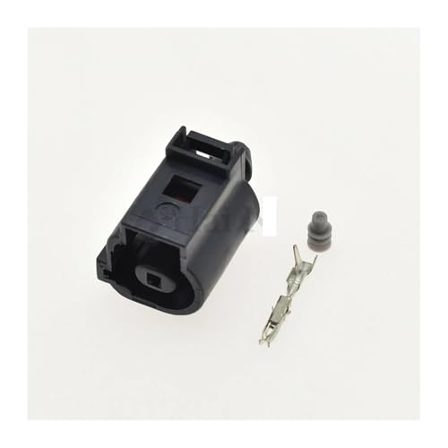 1 Set 1 Pin Automobil Öldrucksensor-Anschluss 1,5 mm weibliche Horn-Steckdose for 1J0973701 1J0973081 1J0973701A(1 x B type set) von DAWSAXZKL