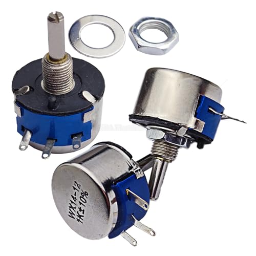 1 Stücke WX14-12 3 Watt Einzel Runde Drahtpotentiometer Karat 10 20 22 56R 100R 220R 470R 2, 4,7 2K2 3K3 4K7(3K3 ohm) von DAWSAXZKL