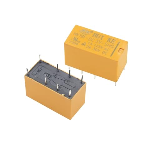 10 STÜCKE Spule DPDT 8 Pin 2NO 2NC Leistungsrelais PCB Typ HK19F HK19F-DC5V-SHG HK19F-DC12V-SHG HK19F-DC24V-SHG(3V) von DAWSAXZKL