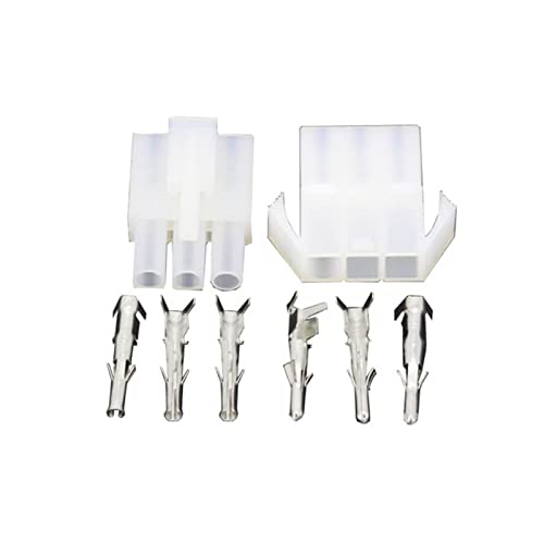 100 Sätze 3p L6.2-3p Steckerstecker mit Wings Männchen und weiblichen Luftdockanschluss 6,2 mm Stecker Elektrikstecker 100 Sätze 3p L6.2-3p Steckerstecker mit Wings Männchen und weiblichen Luftdockanschluss 6,2 mm Stecker Elektrikstecker von DAWSAXZKL