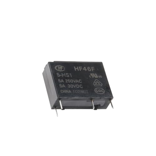 10PCS 5A 4Pin HF46F-5-HS1 HF46F-12-HS1 HF46F-24-HS1 Power Relais EIN Schließer 5 12 24 VDC 5A 250VAC(HF46F-5-HS1) von DAWSAXZKL